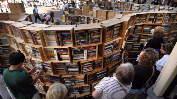 Polderman heeft iets gelezen- Deventer Boekenmarkt